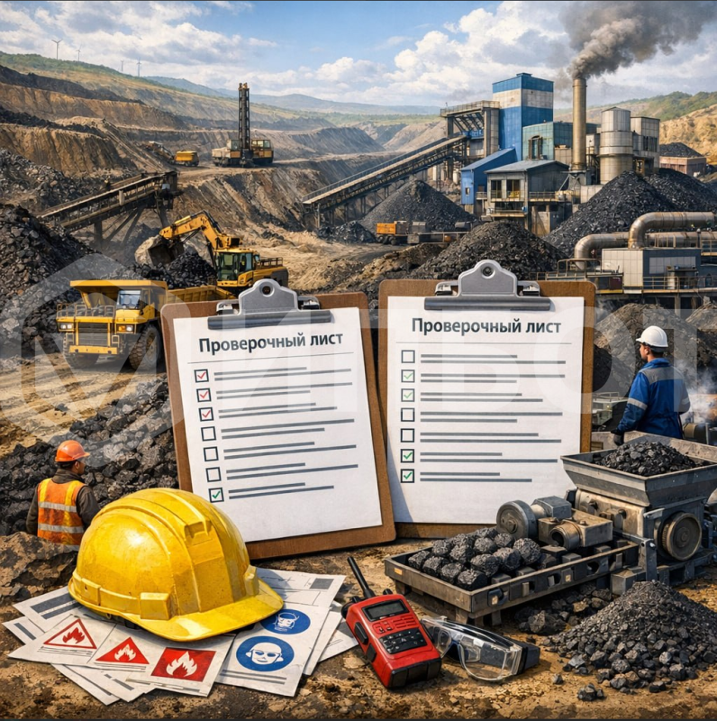 Ростехнадзор вводит новые проверочные листы для угольных разрезов и углеобогатительных фабрик