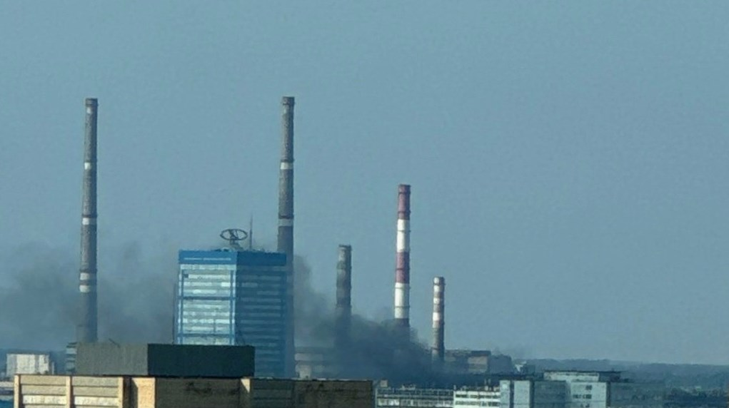 Пожар на автозаводе «АвтоВАЗ» в Тольятти (Самарская область)